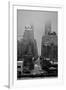 42nd Street New York City on Rainy Day-null-Framed Photo