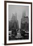 42nd Street New York City on Rainy Day-null-Framed Photo