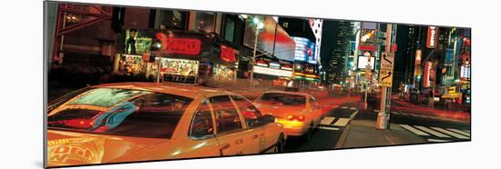 42nd Street- Times Square- NYC-null-Mounted Poster