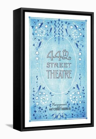 44th Street Theatre-null-Framed Stretched Canvas