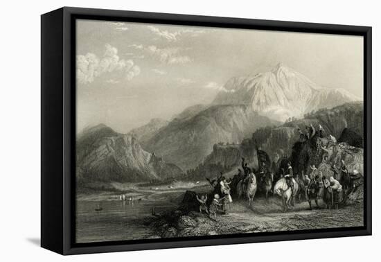 45 Rebellion, Loch Eil-H. Griffiths-Framed Stretched Canvas