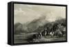 45 Rebellion, Loch Eil-H. Griffiths-Framed Stretched Canvas