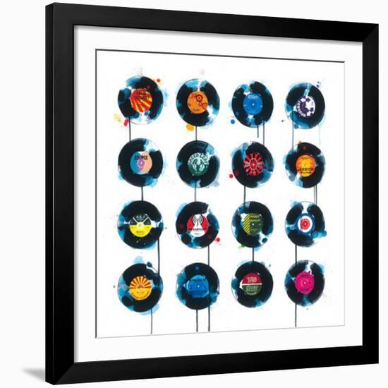 45rpm-James Paterson-Framed Art Print