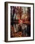 #468-spacerocket art-Framed Giclee Print