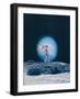 #479-spacerocket art-Framed Photographic Print