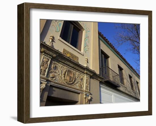 47th Street Country Club Plaza, Kansas City, Missouri, United States of America, North America-Simon Montgomery-Framed Photographic Print