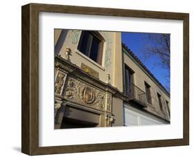 47th Street Country Club Plaza, Kansas City, Missouri, United States of America, North America-Simon Montgomery-Framed Photographic Print