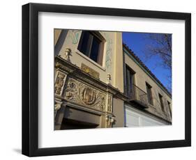 47th Street Country Club Plaza, Kansas City, Missouri, United States of America, North America-Simon Montgomery-Framed Photographic Print