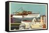 48 Foot and 45 Foot Twin Screw Cruisers-Douglas Donald-Framed Stretched Canvas