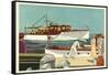 48 Foot and 45 Foot Twin Screw Cruisers-Douglas Donald-Framed Stretched Canvas