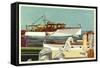 48 Foot and 45 Foot Twin Screw Cruisers-Douglas Donald-Framed Stretched Canvas