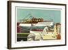 48 Foot and 45 Foot Twin Screw Cruisers-Douglas Donald-Framed Art Print