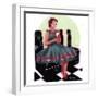 48 Soda Girl-null-Framed Giclee Print