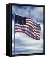 48 Star American Flag-Dmitri Kessel-Framed Stretched Canvas