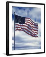 48 Star American Flag-Dmitri Kessel-Framed Photographic Print