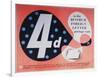 4D Is the Minimum Foreign Postage Rate-Leonard Beaumont-Framed Art Print