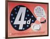 4D Is the Minimum Foreign Postage Rate-Leonard Beaumont-Framed Art Print