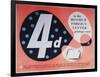 4D Is the Minimum Foreign Postage Rate-Leonard Beaumont-Framed Art Print