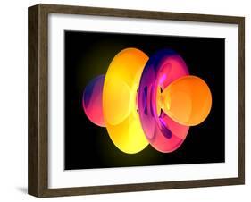 4fz3 Electron Orbital-Laguna Design-Framed Photographic Print