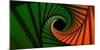4K Animated Hypnotic Tunnel. Digital Seamless Loop Animation. 3D Rendering-Muhammet Yildiz-Mounted Photographic Print