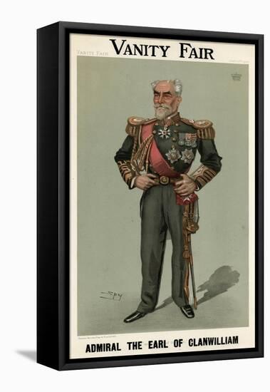 4th Earl Clanwilliam, Vanity Fair-Leslie Ward-Framed Stretched Canvas