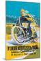 4th Motorcycle Circuit of Tortona-null-Mounted Art Print