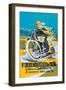 4th Motorcycle Circuit of Tortona-null-Framed Art Print