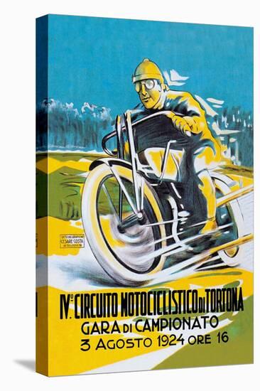 4th Motorcycle Circuit of Tortona-null-Stretched Canvas