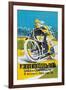 4th Motorcycle Circuit of Tortona-null-Framed Art Print