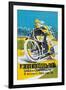 4th Motorcycle Circuit of Tortona-null-Framed Art Print