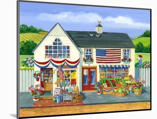 4th of July Market-Geraldine Aikman-Mounted Giclee Print