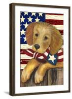 4th of July-Laurie Korsgaden-Framed Giclee Print