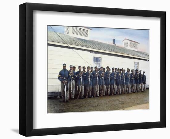 4Th U.S. Colored Infantry-null-Framed Photographic Print