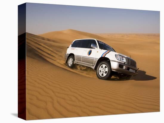 4X4 Dune-Bashing, Dubai, United Arab Emirates, Middle East-Gavin Hellier-Stretched Canvas
