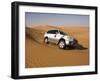 4X4 Dune-Bashing, Dubai, United Arab Emirates, Middle East-Gavin Hellier-Framed Photographic Print