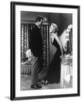 5 AGAINST THE HOUSE, 1955 directed by PHIL KARLSON with Guy Madison and Kim Novak (b/w photo)-null-Framed Photo