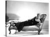 5 AGAINST THE HOUSE, 1955 directed by PHIL KARLSON with Kim Novak (b/w photo)-null-Stretched Canvas