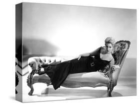 5 AGAINST THE HOUSE, 1955 directed by PHIL KARLSON with Kim Novak (b/w photo)-null-Stretched Canvas