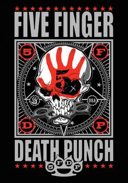 Resultado de imagen para Five Finger Death Punch posters