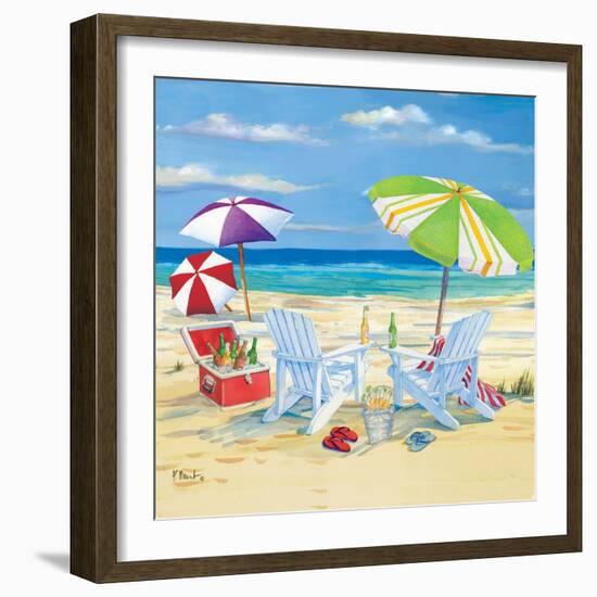 5 o'clock Beach I-Paul Brent-Framed Art Print