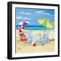 5 o'clock Beach I-Paul Brent-Framed Art Print