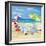 5 o'clock Beach I-Paul Brent-Framed Art Print