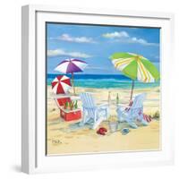 5 o'clock Beach I-Paul Brent-Framed Art Print