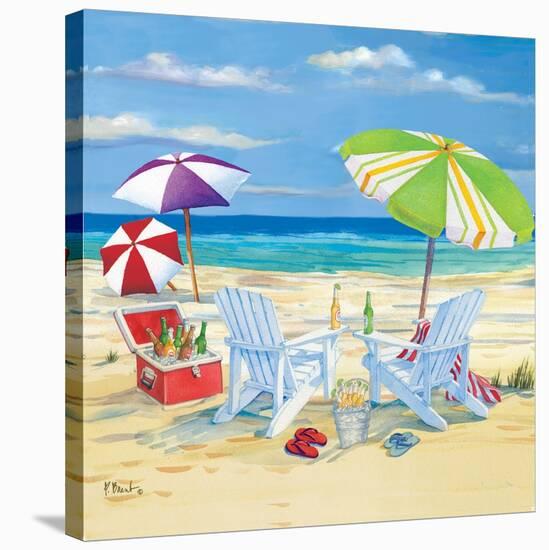 5 o'clock Beach I-Paul Brent-Stretched Canvas