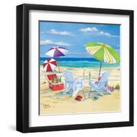 5 o'clock Beach I-Paul Brent-Framed Art Print