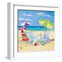 5 o'clock Beach I-Paul Brent-Framed Art Print