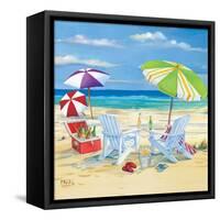 5 o'clock Beach I-Paul Brent-Framed Stretched Canvas