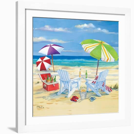 5 o'clock Beach I-Paul Brent-Framed Art Print