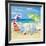 5 o'clock Beach I-Paul Brent-Framed Art Print