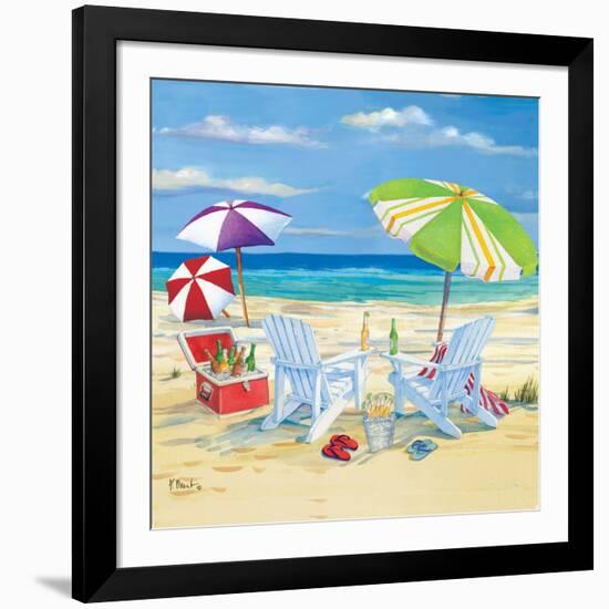 5 o'clock Beach I-Paul Brent-Framed Art Print